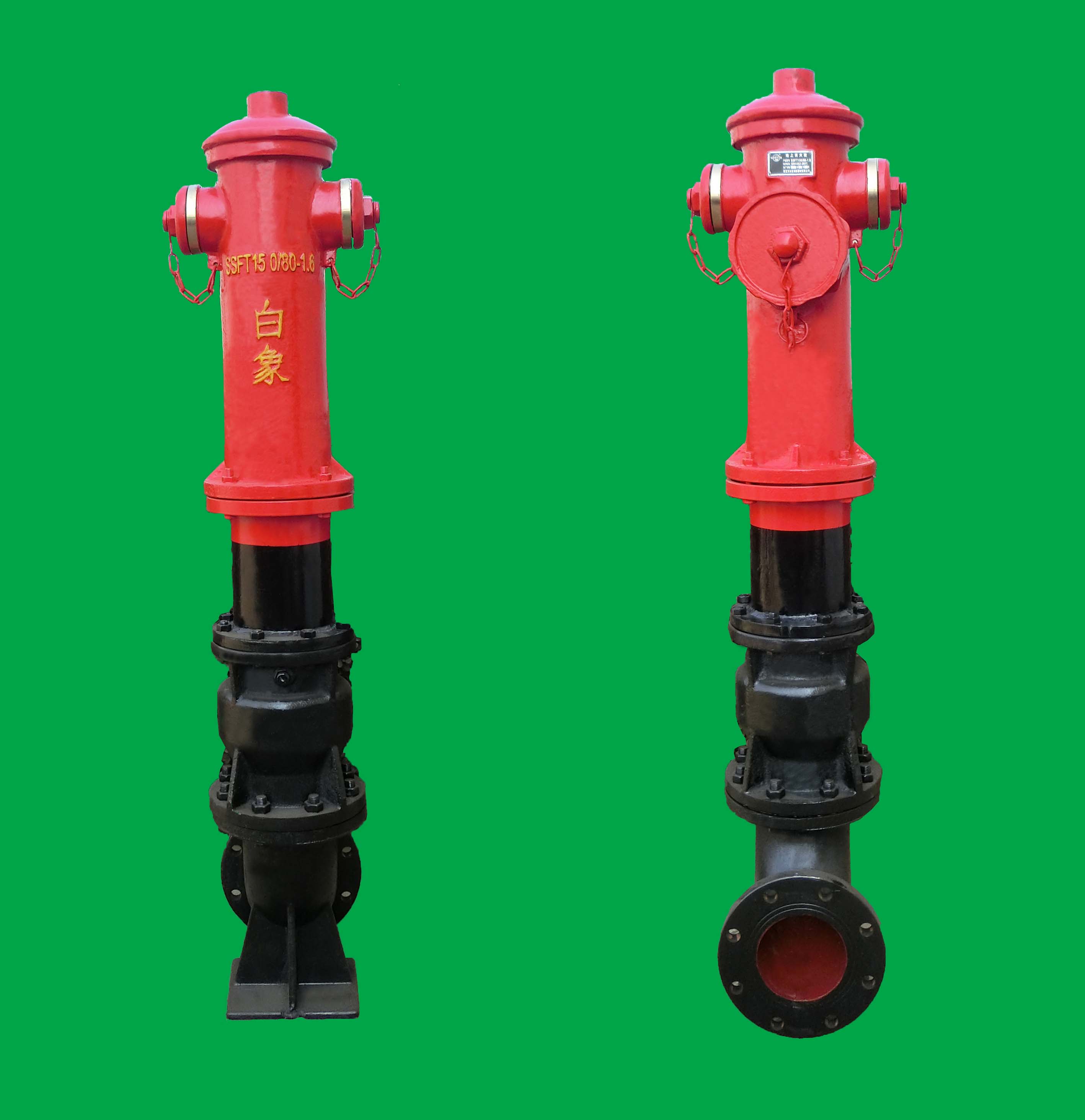 山東防撞調壓型室外消火栓SSFT150/80型